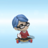 GeekyBluenette